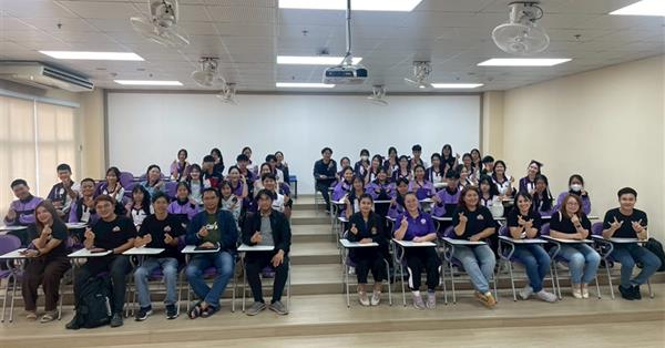 โรงเรียนพานพิทยาคม จังหวัดเชียงราย นำคณะนักเรียนชั้นมัธยมศึกษาปีที่ 5-6 เข้ารับบริการวิชาการ